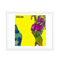 "Buddha" Framed photo paper poster (16"x20" ONLY)