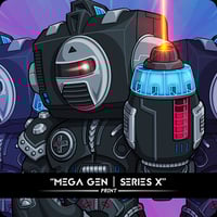 Image 1 of MEGA GEN | Series X - Print
