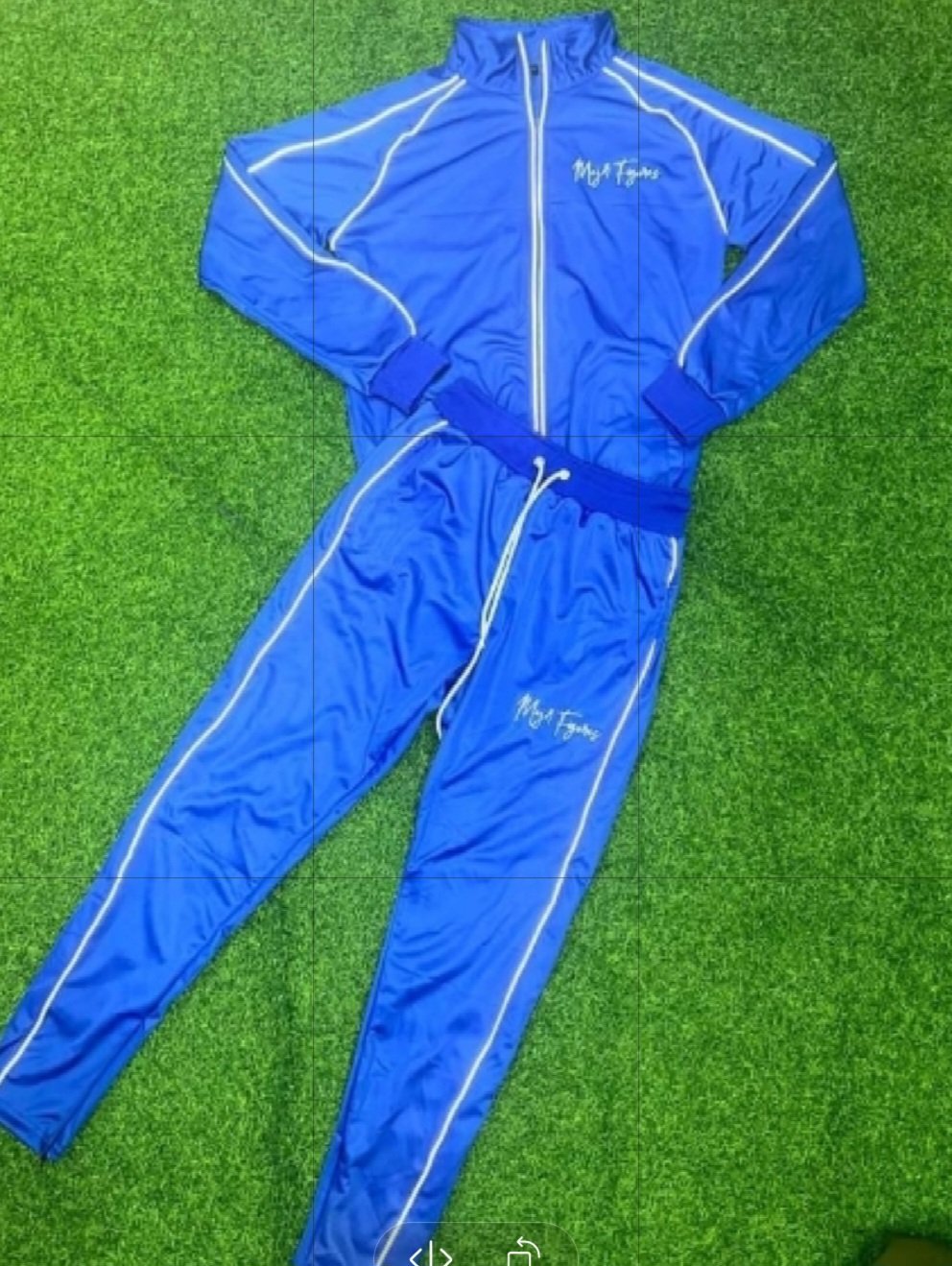 Royal Blue Track suit