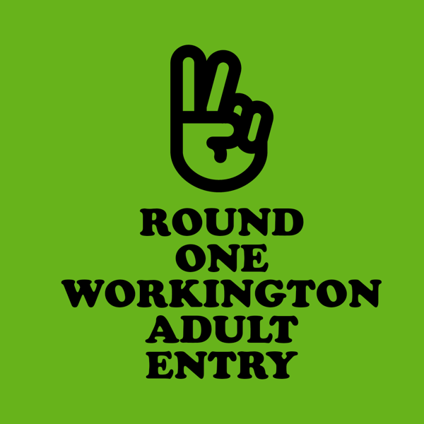 Image of ROUND 1 // WORKINGTON // ADULT ENTRY // 13 & 14 APRIL