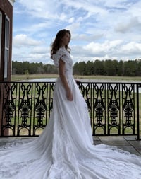 Image 3 of 1980s Wedding Gown