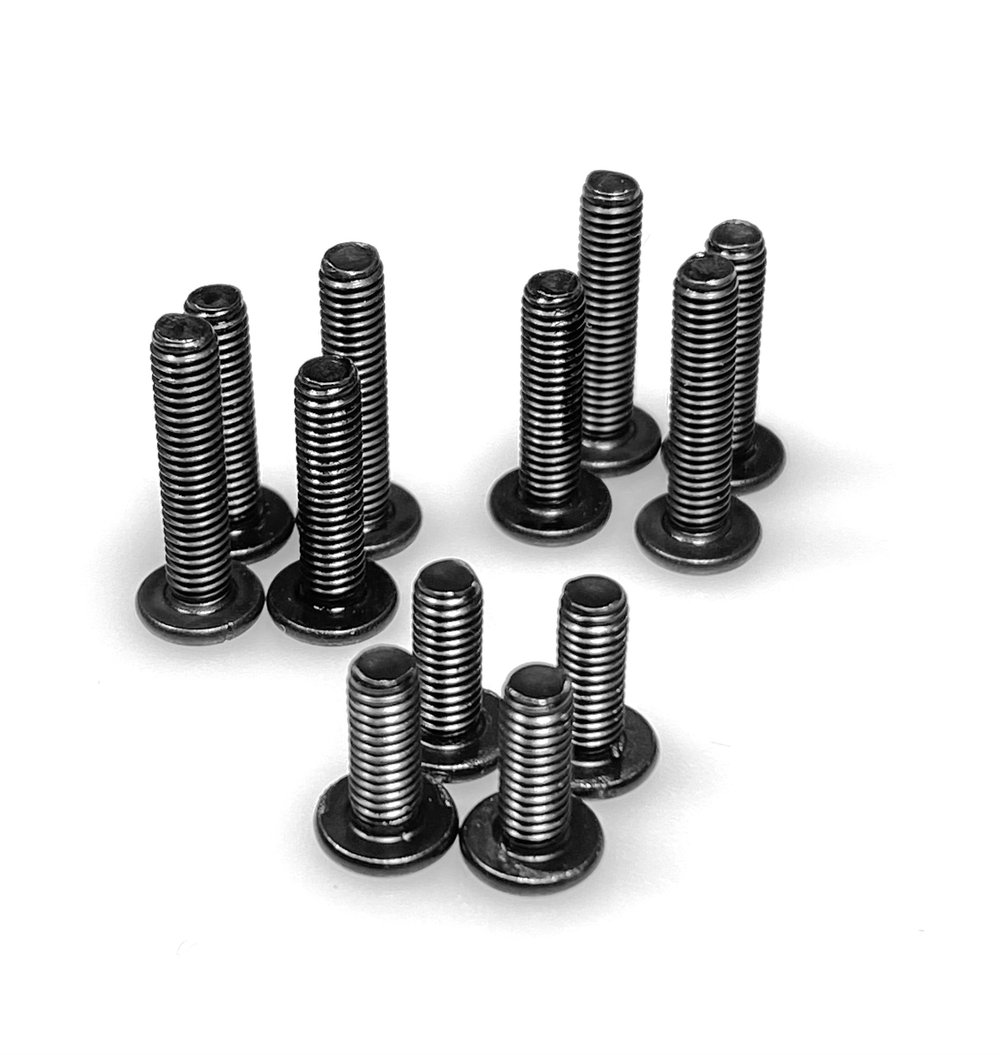 Very Low Profile M3 Screws