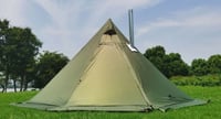 Image 3 of Pyramid Tent Outdoor Camping Tent 