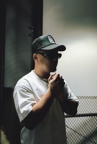 Image 4 of BLACK RB TRUCKER HAT