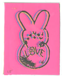 Image 4 of Lil Peep Linocut Block Prints (4.25"x5.5")