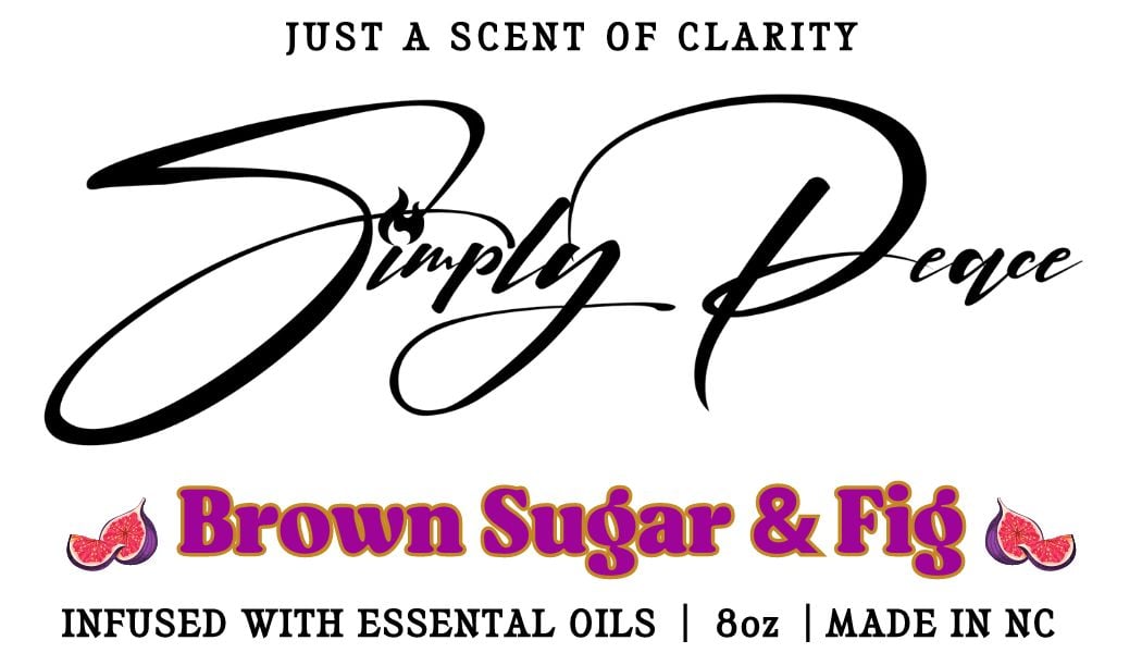 Brown Sugar & Fig SimplyPeaceCandles