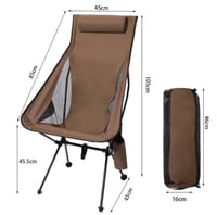 Image 2 of Folding chair outdoor camping portable