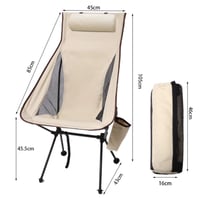 Image 3 of Folding chair outdoor camping portable