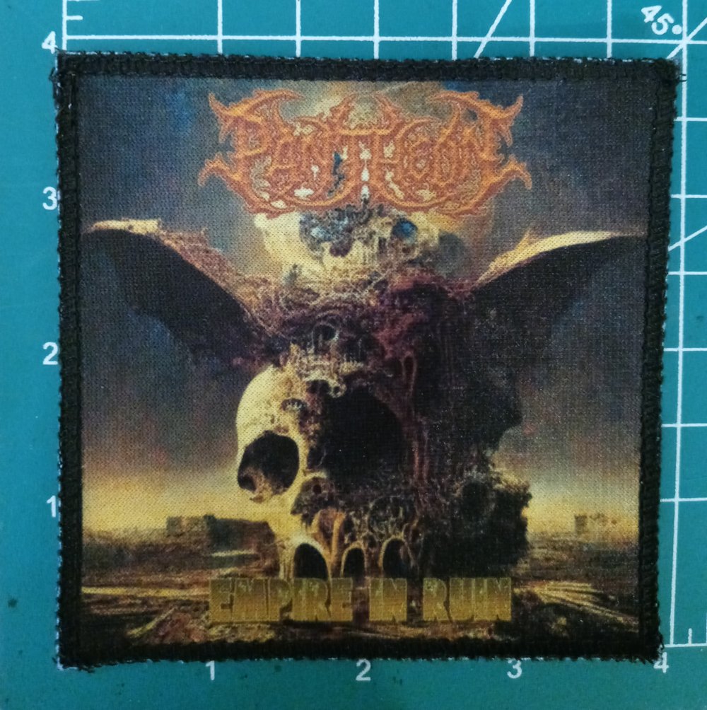 Pantheon - Empire in Ruin (band) patch