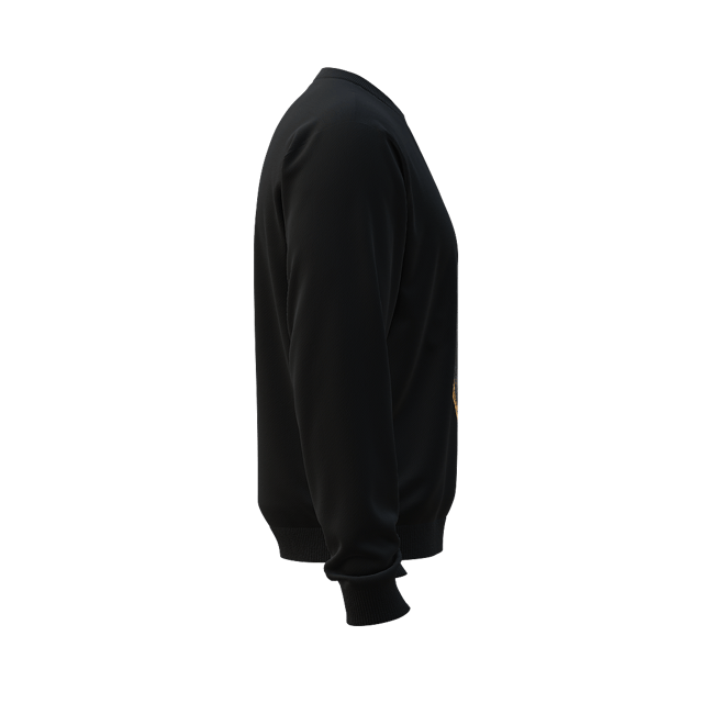GOLD MOUTH CREWNECK BLACK