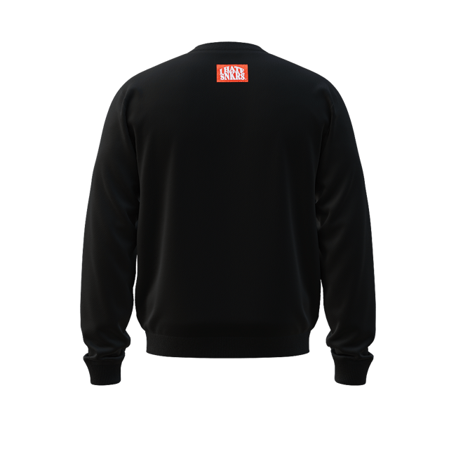 GOLD MOUTH CREWNECK BLACK