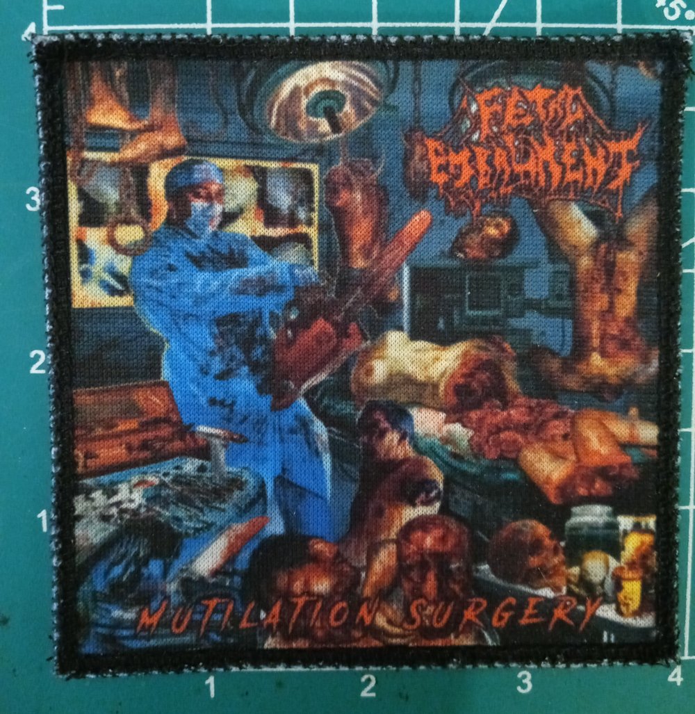 Fetal Embalment - Mutilation Surgery (band) patch