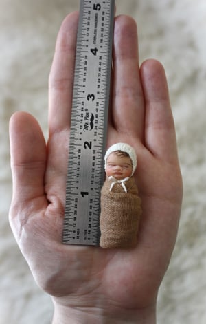 Image of 1:12 Scale OOAK Bundle Baby Boy #4