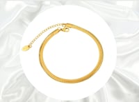 Image 4 of Herringbone Anklet