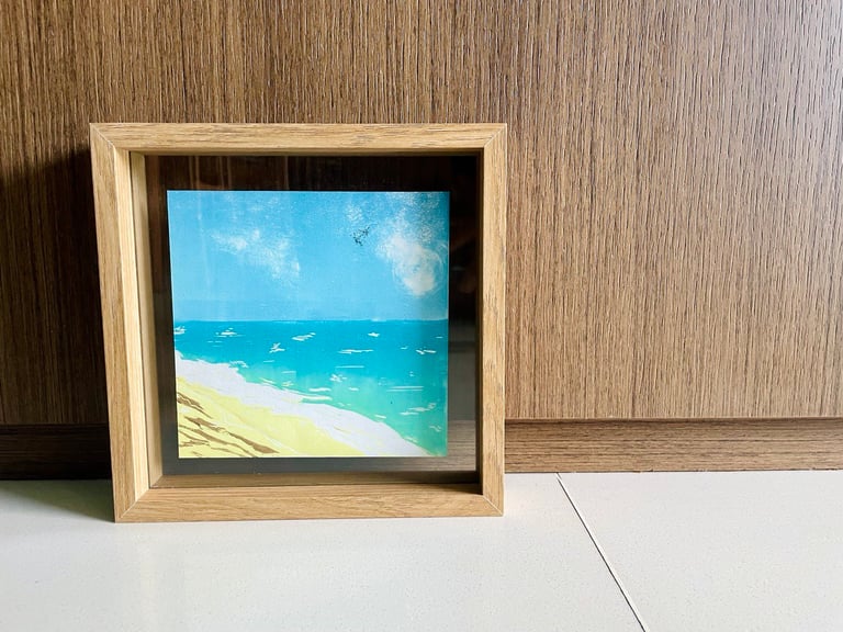 East Coast Plan (B-side) (Handmade relief print) Image 2