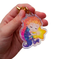 Image 2 of Zoe Holographic Keychain