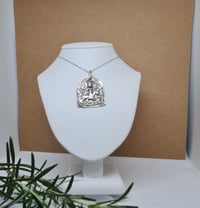 Image 3 of Silver Indian Goddess Pendant (SJ041)