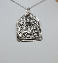 Image 1 of Silver Indian Goddess Pendant (SJ041)