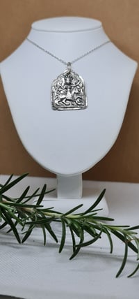 Image 4 of Silver Indian Goddess Pendant (SJ041)