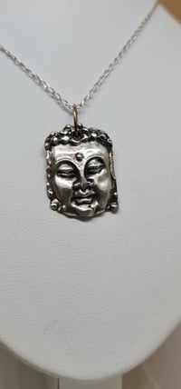 Image 1 of Silver Buddha Pendant (SJ044)