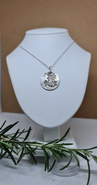 Image 4 of My Initial Silver Letter A Pendant (SJ051)