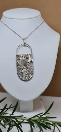Image 2 of Silver Gingko Pendant (SJ052)