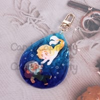 Image 1 of Gay Pirate Mermen  3.5 inch Acrylic Ripple Charm (OFMD)