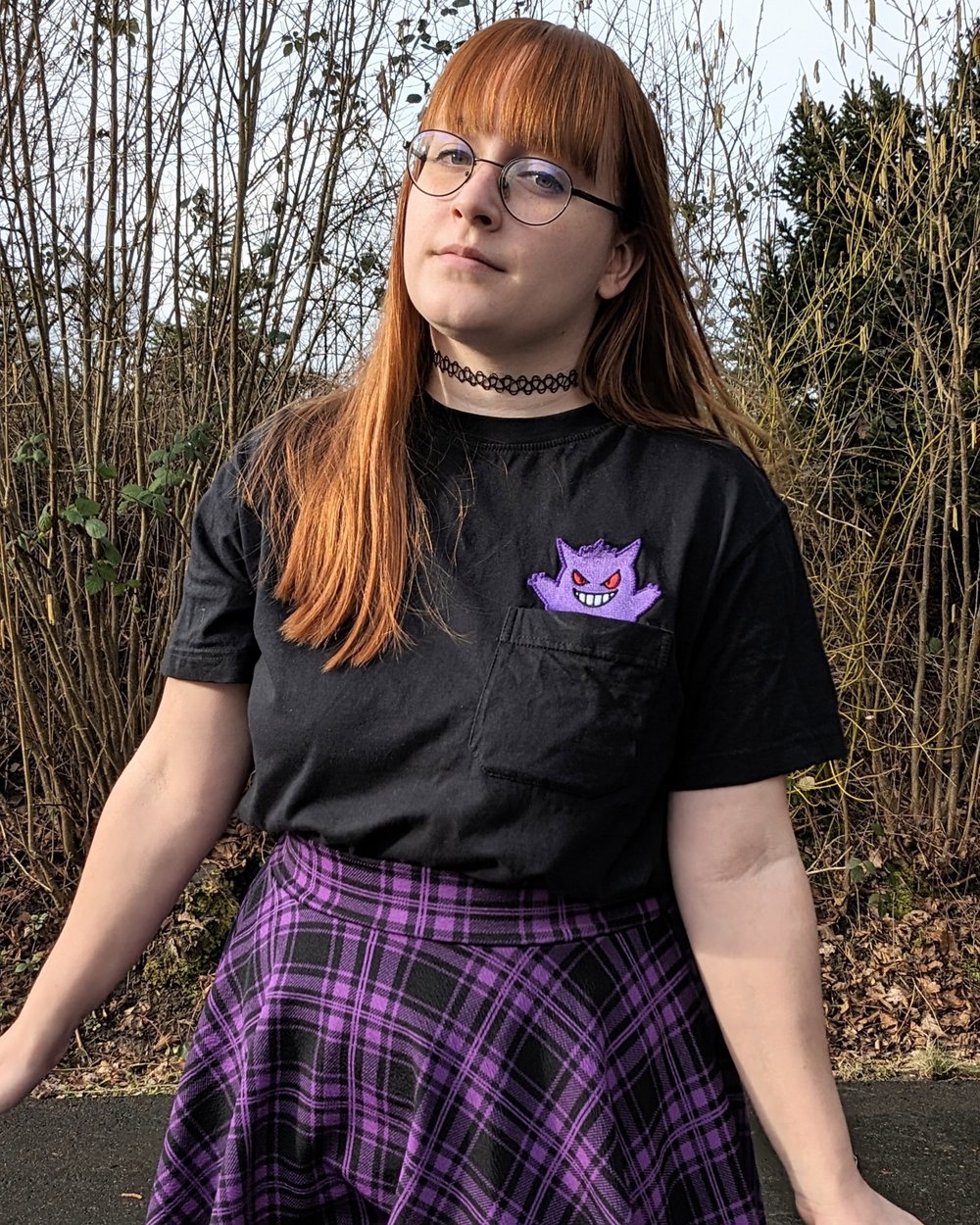 Image of Gengar pocket shirt 