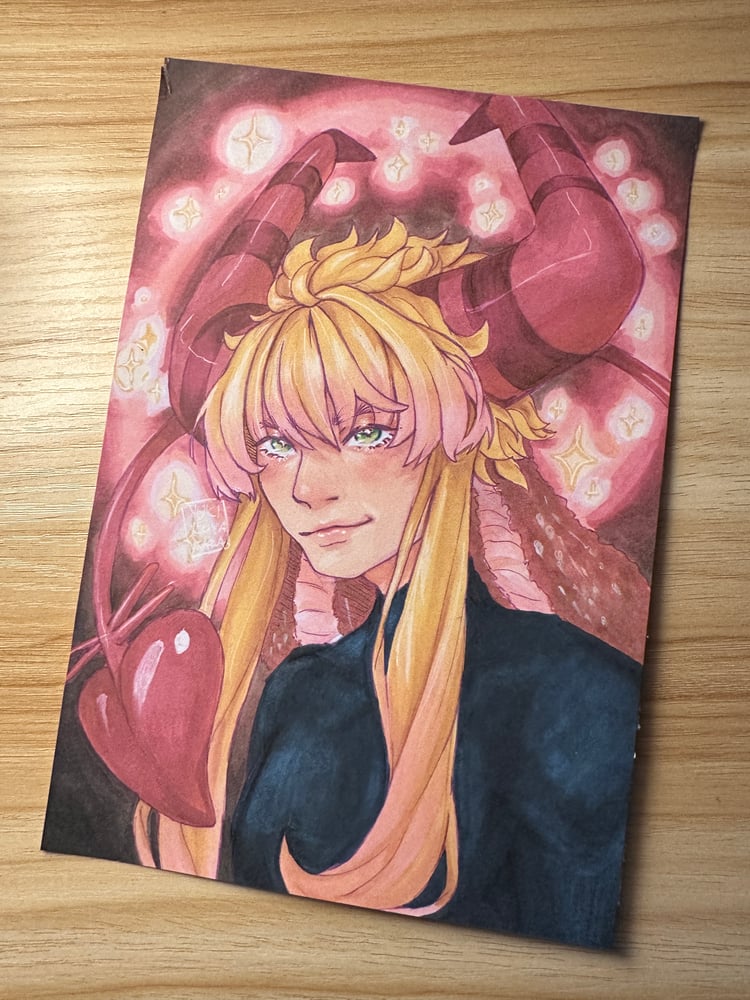 Image of Smiley Demon art print