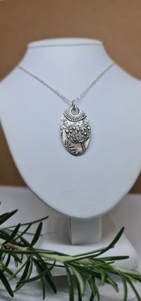 Image 2 of Silver Fun Floral Pendant (SJ048) 