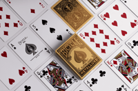 Image 2 of Bicycle MetalLuxe Gold 2022 Playing Cards