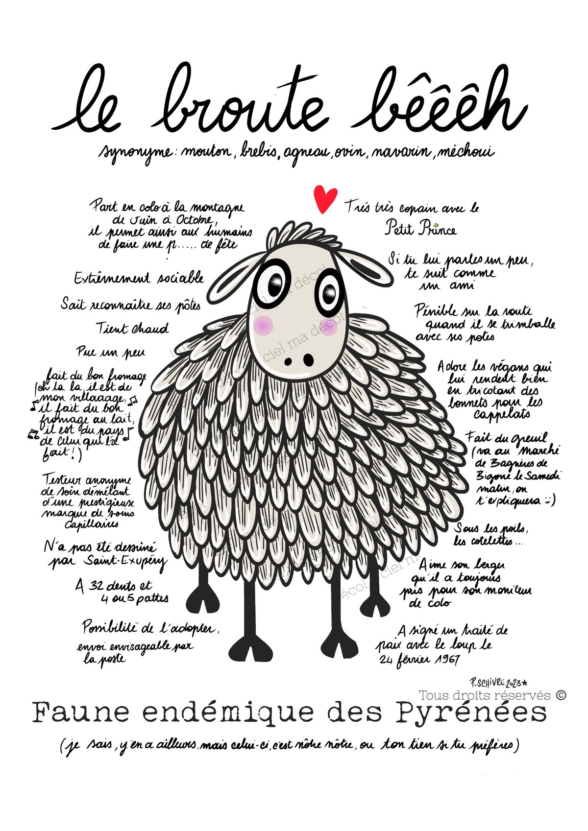 Image of L’affiche du broute bêêêh
