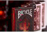 Image 3 of Bicycle Metalluxe Red Foil Back Playing Cards