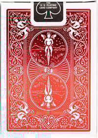Image 5 of Bicycle Metalluxe Red Foil Back Playing Cards