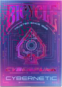 Image 4 of Bicycle Cyberpunk Cybernetic Playing Cards