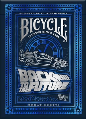 Image of Bicycle Back To The Future Playing Cards