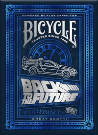 Image 3 of Bicycle Back To The Future Playing Cards