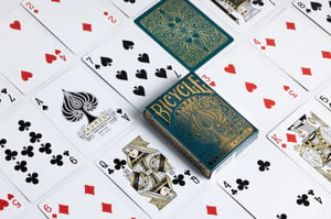 Image of Bicycle Aureo Gold Playing Cards