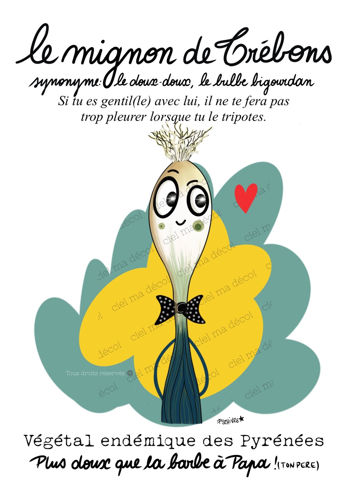 Image of Carte postale Le mignon de Trébons
