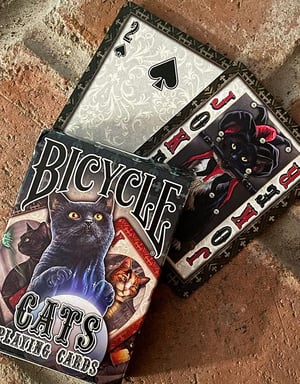 Image of Bicycle Cats Playing Cards - Designed By Lisa Parker