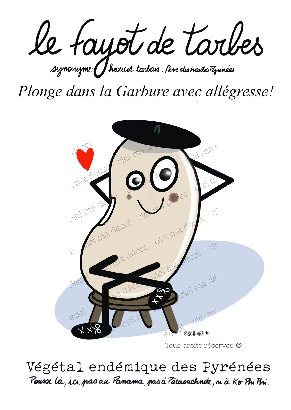 Image of Carte postale Le Fayot de Tarbes 