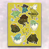 Fancy Frogs stickerpack A5 