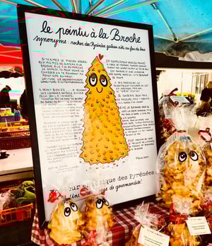 Image of L’affiche du pointu à la broche