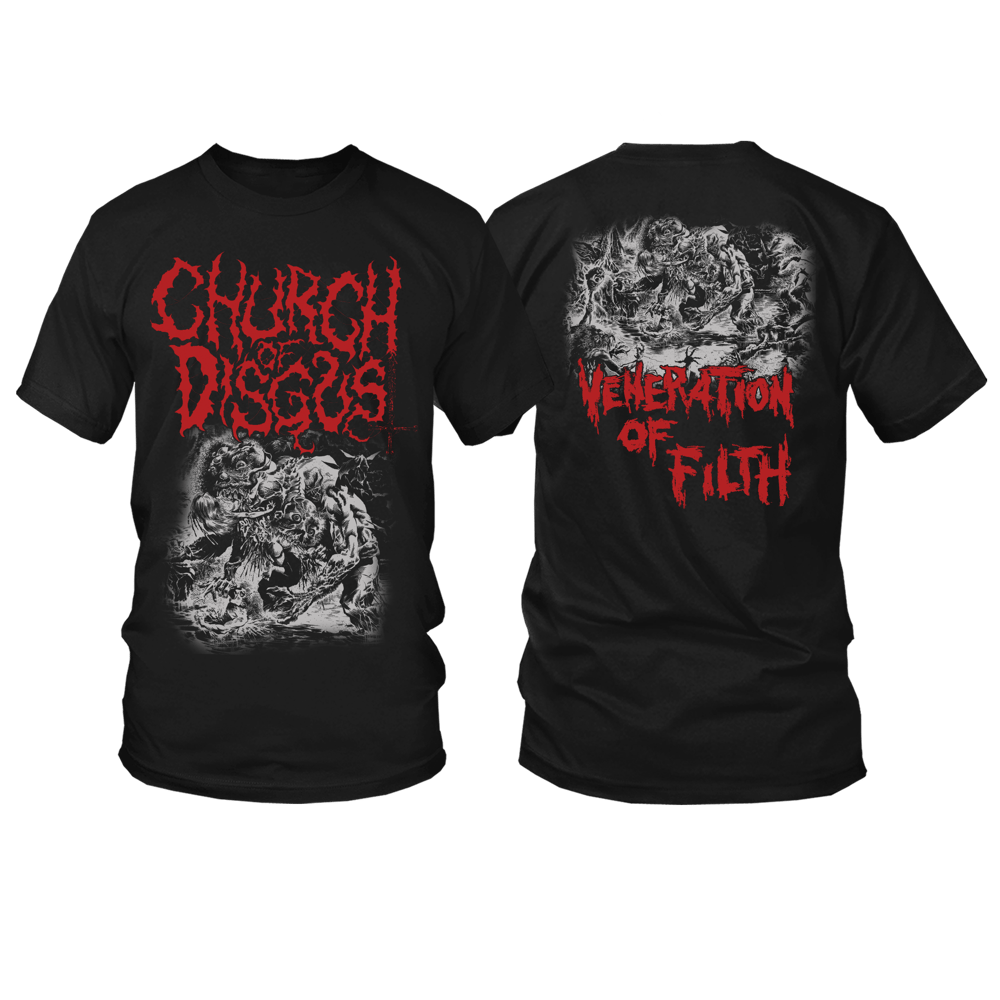 CHURCH OF DISGUST - VENERATION OF FILTH(T-SHIRT & LONGSLEEVE)