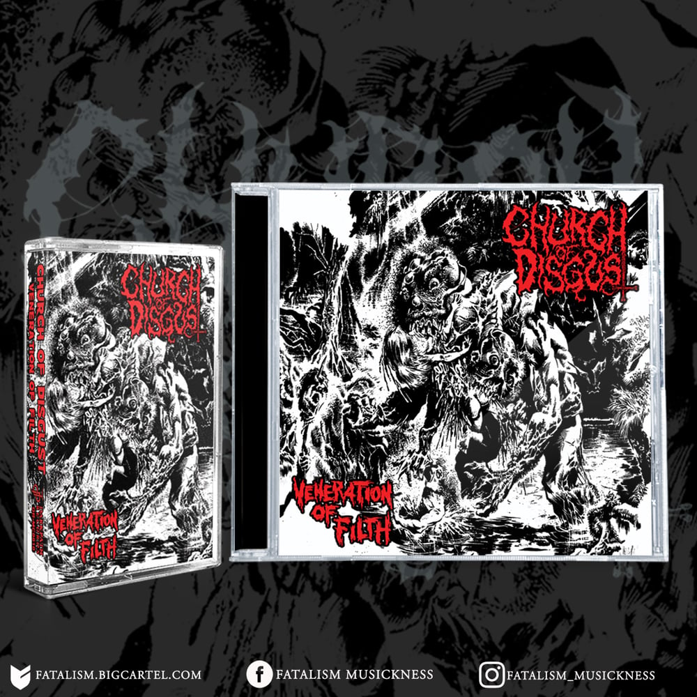 CHURCH OF DISGUST - VENERATION OF FILTH (CD & CASSETTE)