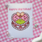 Image of Frog Cake Greeting Card / Sticker 