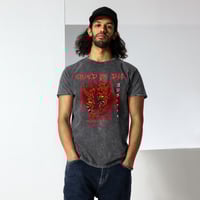 Image 4 of GJRXLYSSA GRIND OR DIE Denim Unisex T-Shirt
