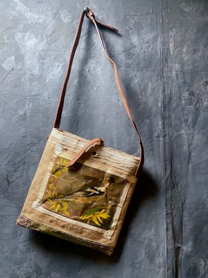Image of one of a kind painting bag - vogel