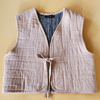 Quilted Flax Gigi Vest