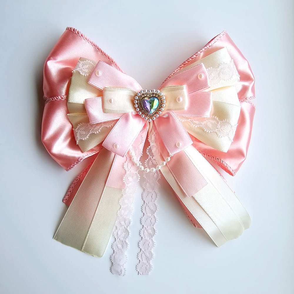 Image of 'Apricot Candy' Lightstick Bow